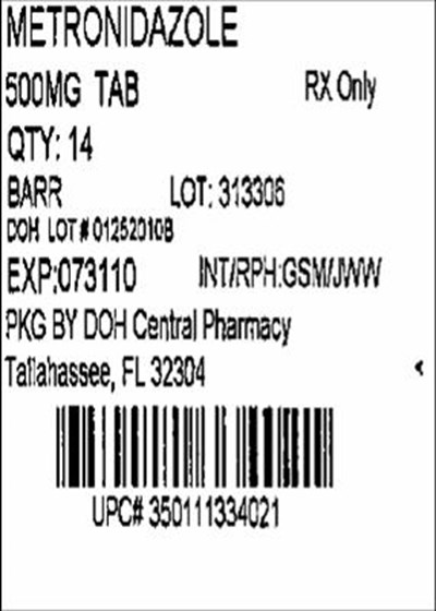 Metronidazole Tablet 500 mg (Metronidazole 500mg(pliva))